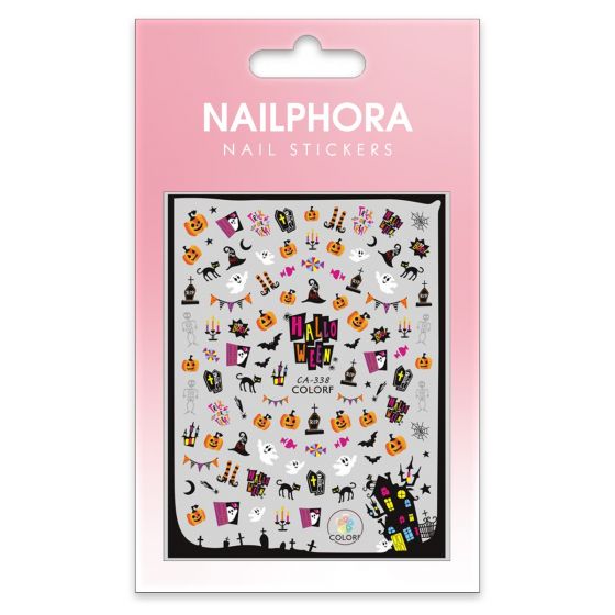 Nailphora Nail Stickers Spooky Halloween Stuff