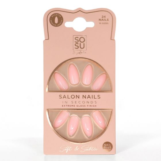 SOSU Cosmetics False Nails Soft & Subtle