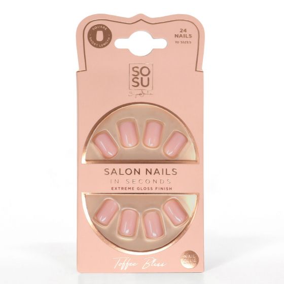 SOSU Cosmetics False Nails Toffee Bliss