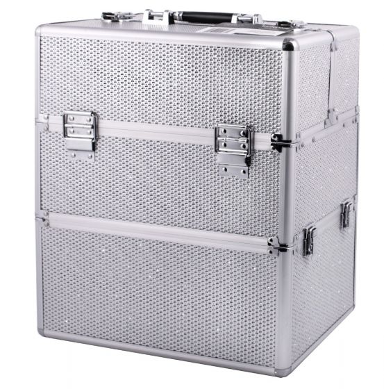 Sunone Beautycase Koffer Zilver XL